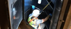 Confined Space Industrial Cleaning in Virginia