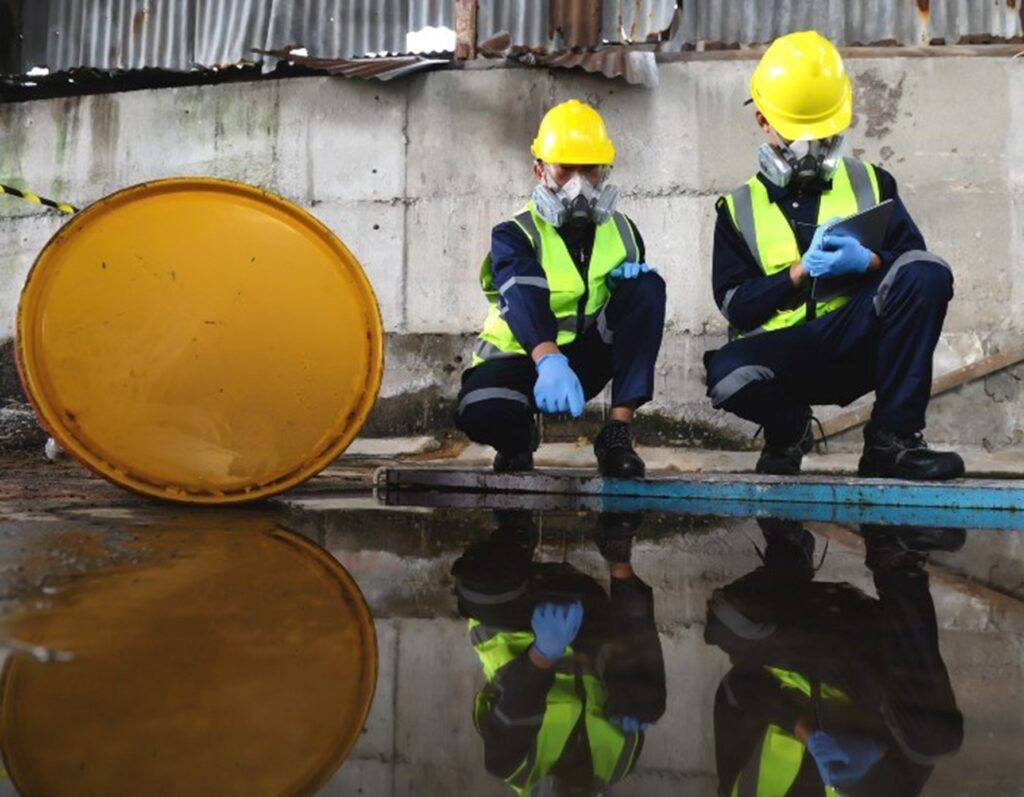 FCS Industrial Solutions workers are providing industrial cleaning services in Danville, VA